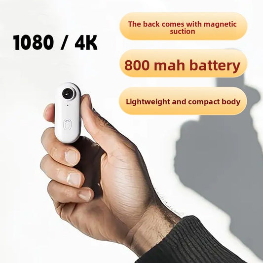 Thumb Action Camera with WiFi and Magnetic Mount