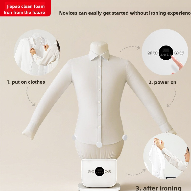 Fully Automatic Human-Form Ironing Machine