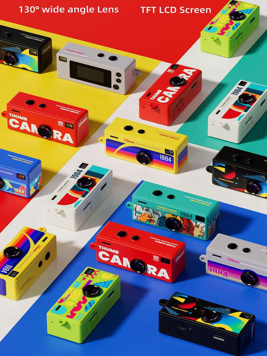 Portable Thumb Digital Camera Mini Camera Charmera Blind Box