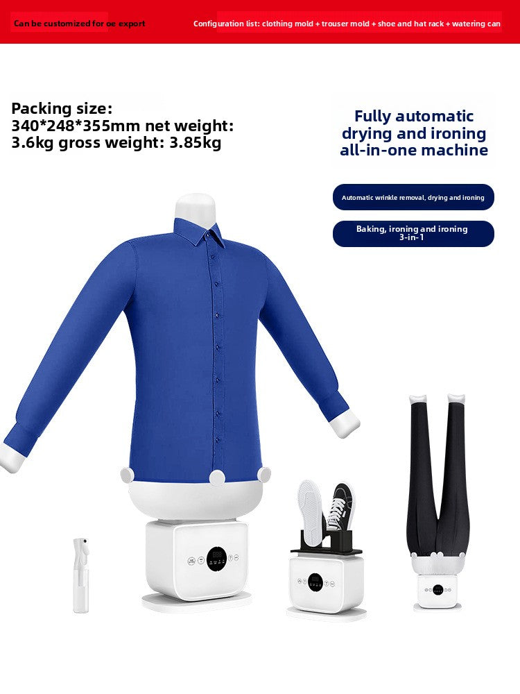 Fully Automatic Human-Form Ironing Machine